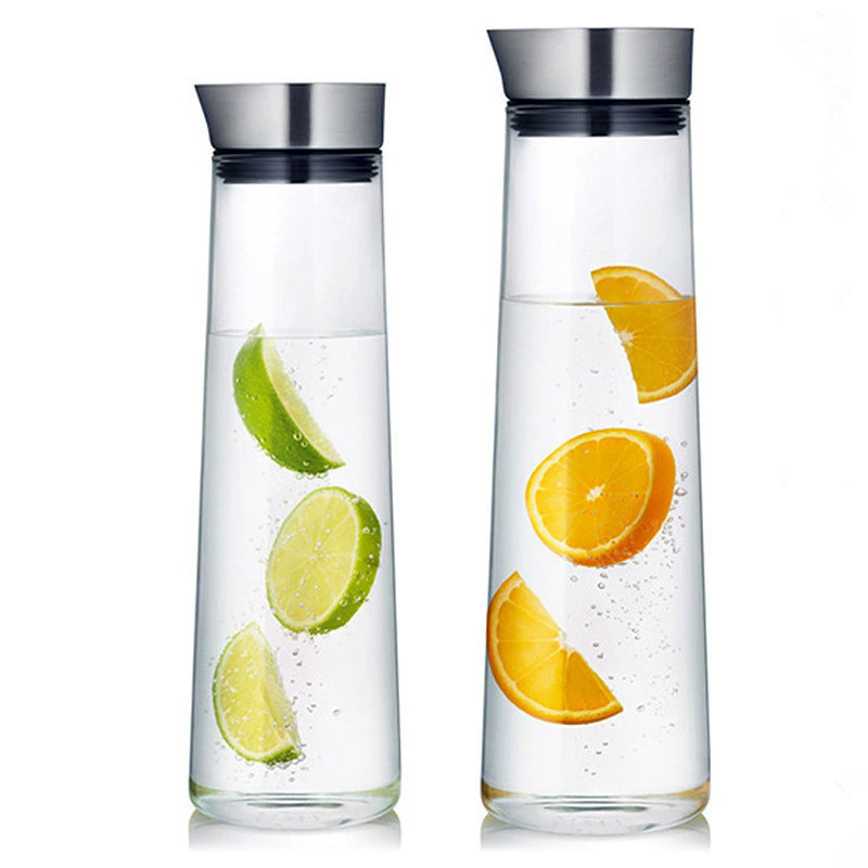 Cold Brew Jar - Bouteille d'eau en verre épaissi 1L/1.5L