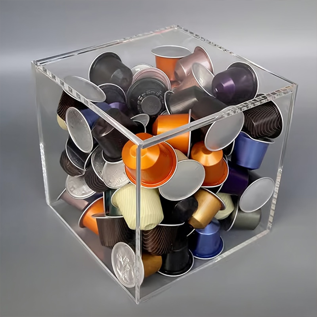 Coffee Tea Creamer - Boîte de rangement porte-capsules de café,