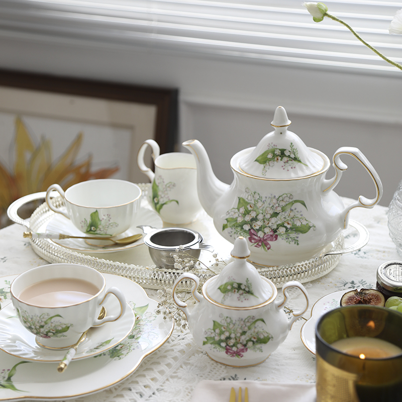 Coffee Tea Creamer - Ensemble de tasses à thé et