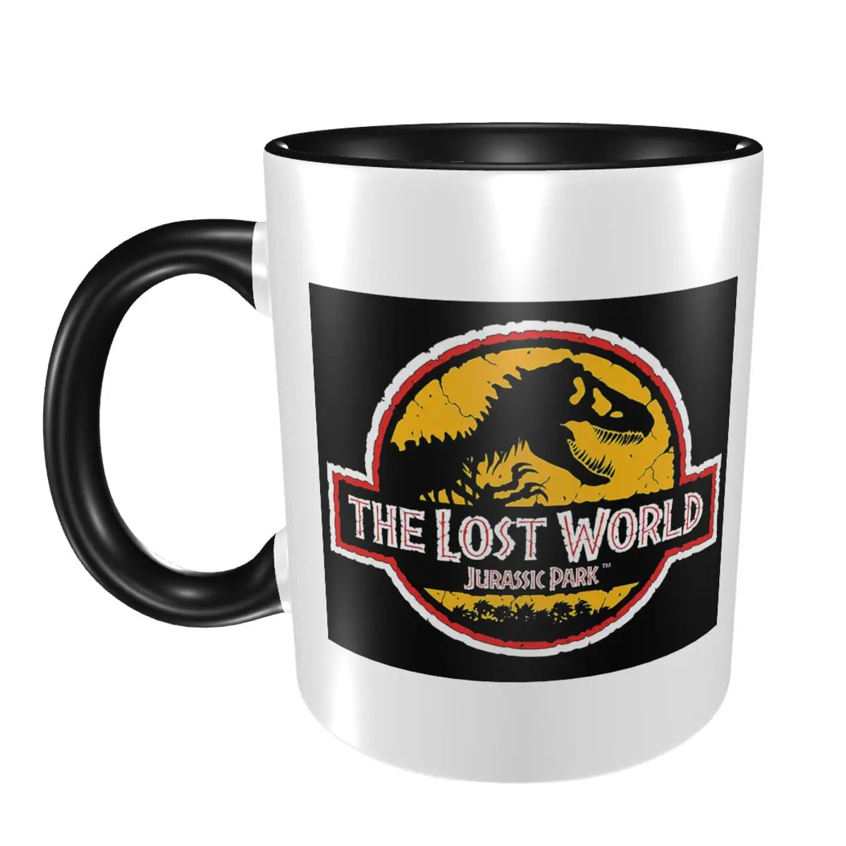 Coffee Tea World - Mug en céramique amusant avec logo