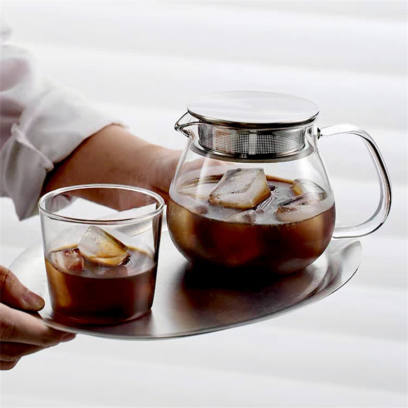 Coffee Tea Replacement - Théière en verre transparent sûr pour