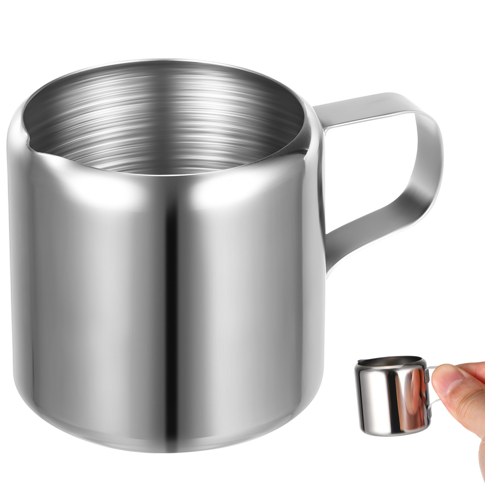 Lot de 2 Pichets à Lait en Aci - Coffee Tea Creamer avis et prix