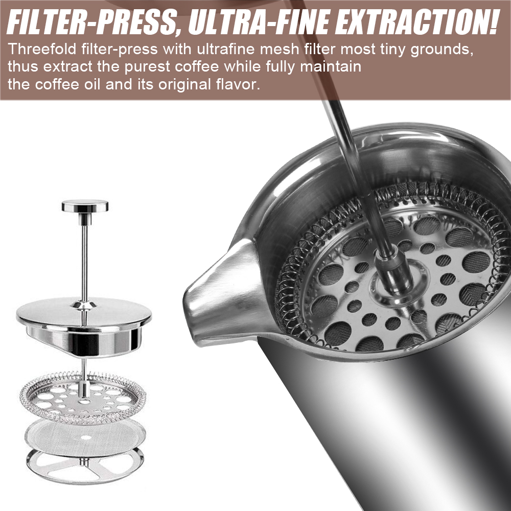 Cafetière à Pression Française - Coffee Tea Espresso Machines avis et prix