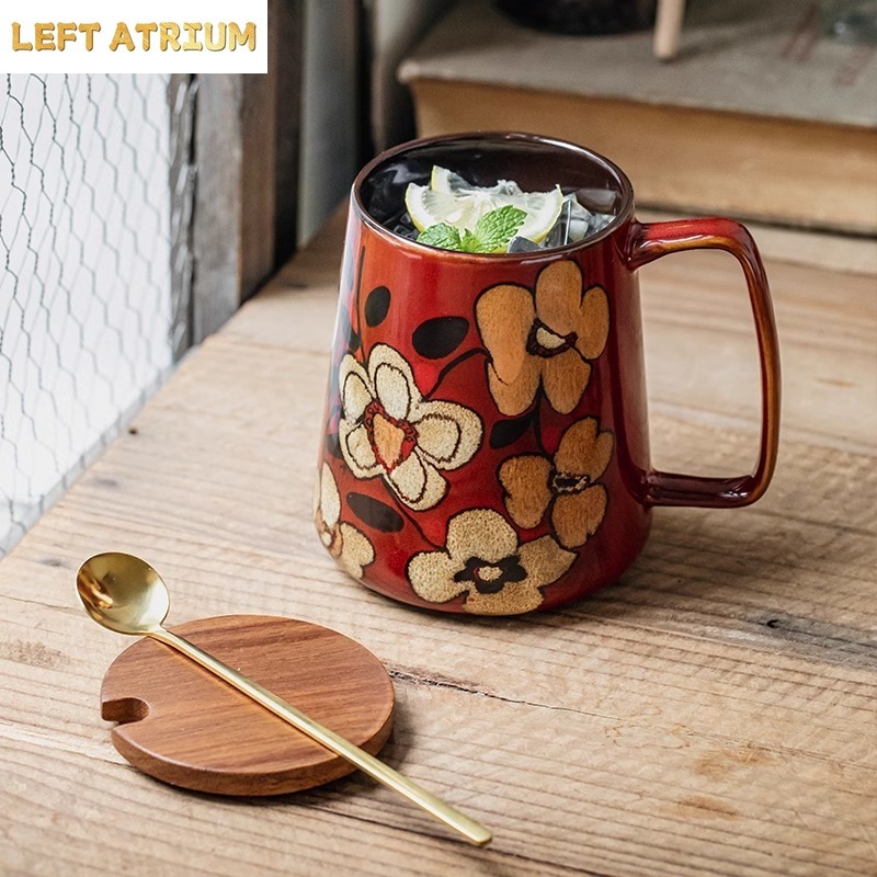 Tasse en céramique à motif flo - Tea Coffee Utensils avis et prix
