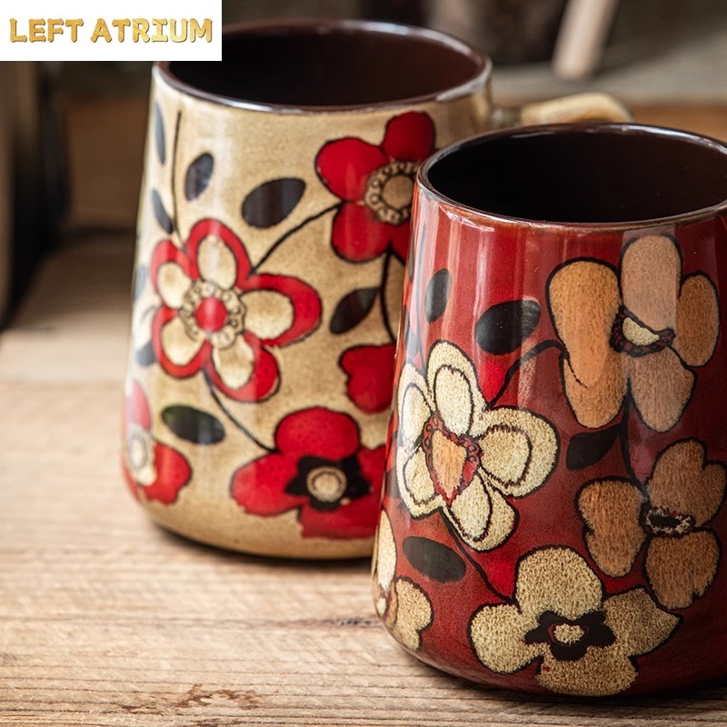 Tasse en céramique à motif flo - Tea Coffee Utensils avis et prix