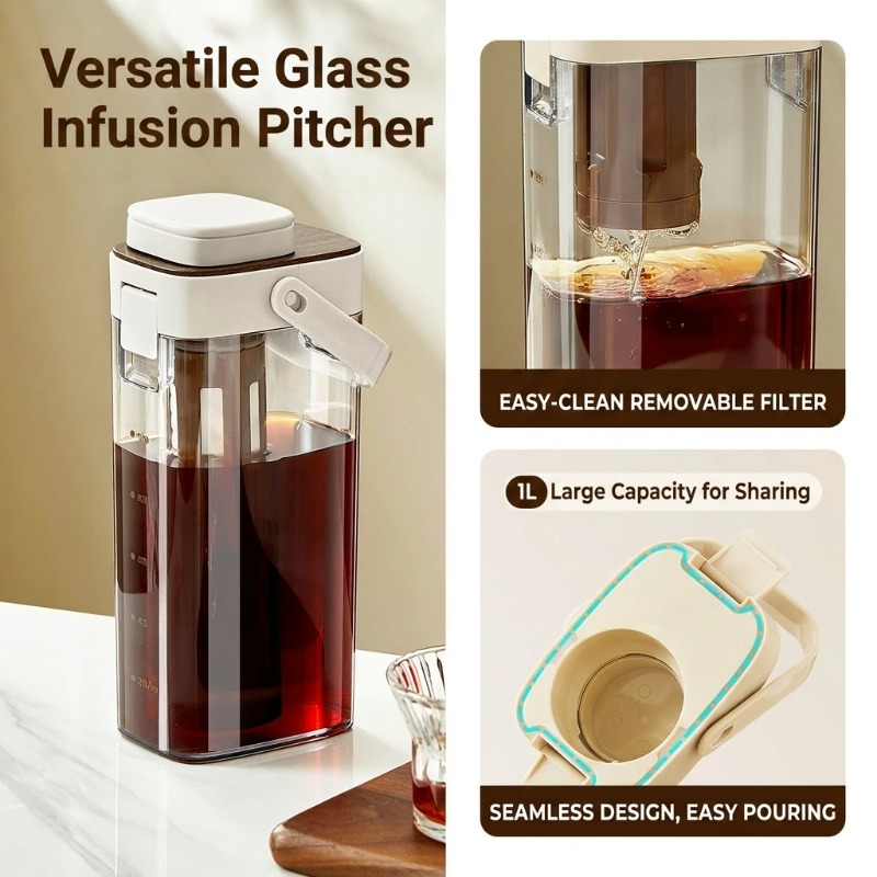 Carafe à café froid anti-fuite - Coffee Tea Maker avis et prix