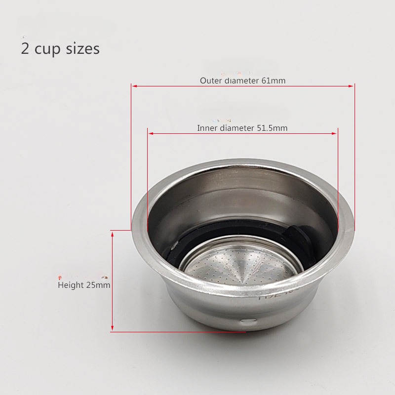 Filtre poreux pressurisé 51mm, - Coffee And Tea Filter avis et prix