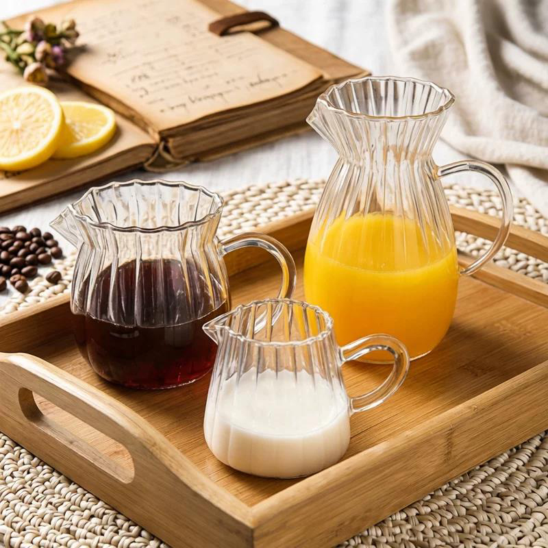 Pichet à lait en verre borosil - Coffee Tea Creamer avis et prix