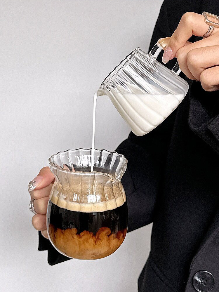 Pichet à lait en verre borosil - Coffee Tea Creamer avis et prix