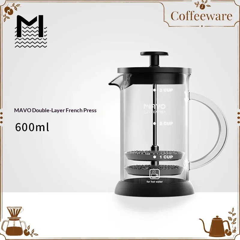 Cafetière à piston MAVO avec d - Coffee Tea Maker avis et prix